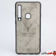 قاب چرمی گوزنی طوسی سامسونگ A9 2018/A9s