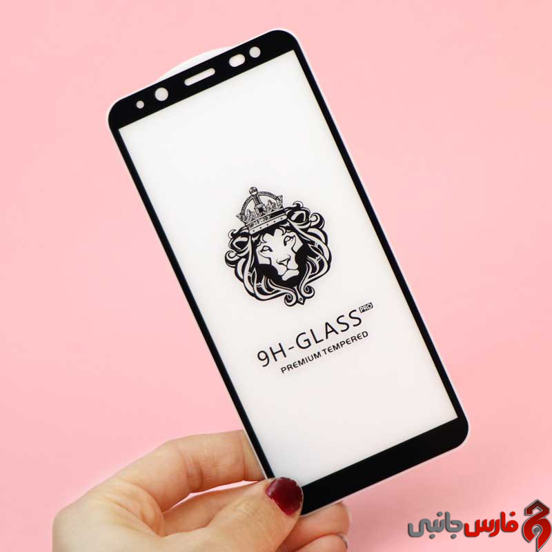 Glass-Full-Glue-Screen-Protector-for-Samsung-A6-2 گلس ۳D A6 2018