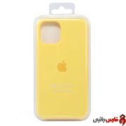قاب سیلیکونی زرد اپل iPhone 11 Pro