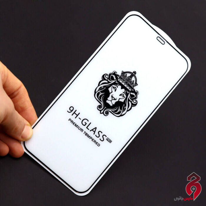 گلس LIONSERIES بدون پک اپل iPhone 12 Pro Max