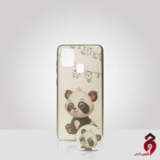قاب فانتزی برجسته + پاپ سوکت طرح پاندا سامسونگ A21s سری D