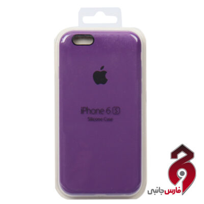 قاب سیلیکونی زیربسته اپل iPhone 6/6s بنفش