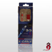 کابل میکرو یو اس بی مگنتی 360 قرمز