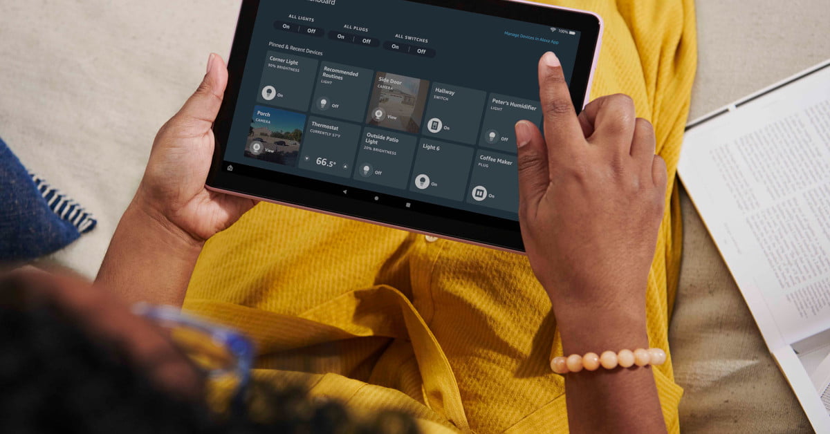 عملکرد Amazon Fire HD 10 جدید