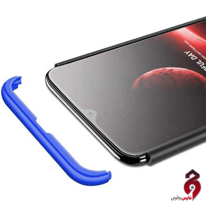 قاب اورجینال ۳۶۰ درجه شیائومی GKK Redmi Note 8 Pro آبی - Image 2