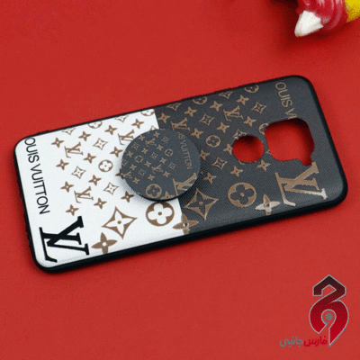 قاب پاپ سوکت طرح LV فانتزی برجسته شیائومی Redmi Note 9 سری D