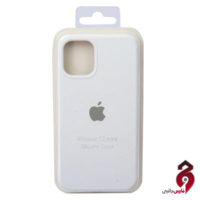 قاب سیلیکونی زیربسته اپل iPhone 12 Mini سفید