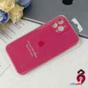 قاب محافظ لنزدار سیلیکونی زیربسته اپل iPhone 12 Pro Max بنفش روشن