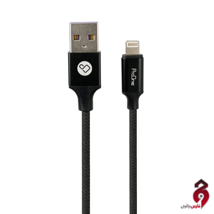 کابل آیفونی فست شارژ ProOne PD01 Series PCC155 3A 1m - Image 3
