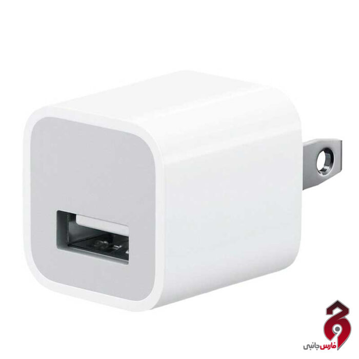 charger-iphone-5w-+-cable-5 شارژر دیواری اورجینال iPhone 5W + کابل آیفونی - Image 5