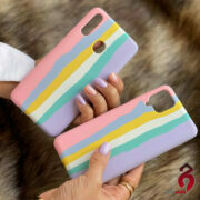 قاب رنگین کمان سیلیکونی هفت رنگ سری 1 سامسونگ A30s / A50s / A50