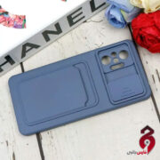 قاب سیلیکونی جاکارتی دار محافظ لنزکشویی شیائومی Redmi Note 10 Pro فیلی