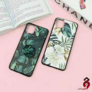 قاب فانتزی برجسته + پاپ سوکت طرح گل سامسونگ A12 سری F