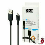 کابل میکرو یو اس بی فست شارژ K-net K-CUM02012 1.2m