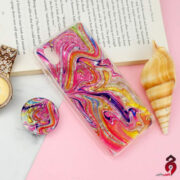 قاب طرحدار رزینی پاپ سوکت دار سامسونگ Galaxy A03 Core سری F