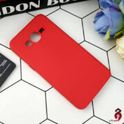 قاب طرح سیلیکونی داخل موکت سامسونگ Galaxy Grand Prime گوجه ای