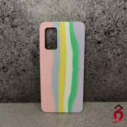 قاب سیلیکونی اورجینال رنگین کمانی طرح بافت سامسونگ Galaxy A32 4G سری A