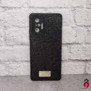 قاب شاینی Swarovski محافظ لنزدار شیائومی Redmi Note 10 Pro مشکی