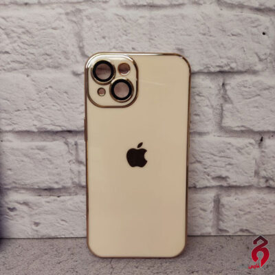 قاب براق My Case محافظ لنزدار اپل iPhone 13 سفید