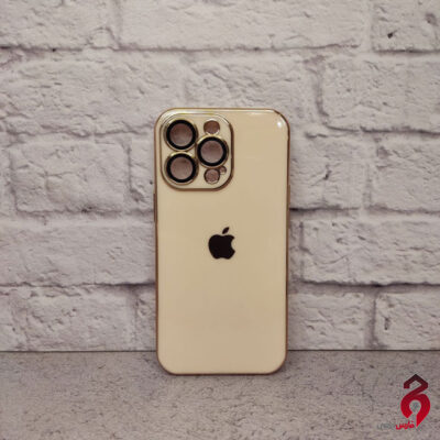 قاب براق My Case محافظ لنزدار اپل iPhone 13 Pro سفید
