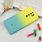 قاب سیلیکونی محافظ لنزدار دو رنگ شیائومی Redmi Note 8 Pro سری F