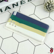 قاب محافظ لنزدار سیلیکونی رنگین کمانی Highcopy سامسونگ A12 سری L