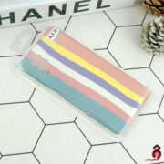 قاب محافظ لنزدار سیلیکونی رنگین کمانی Highcopy سامسونگ A12 سری F