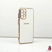 قاب براق My Case High Copy محافظ لنزدار سامسونگ Galaxy A23 سفید