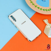 قاب براق My Case High Copy محافظ لنزدار سامسونگ Galaxy A50 سفید