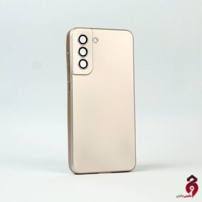 قاب براق محافظ لنز شیشه ای سامسونگ Galaxy S21 FE بژ