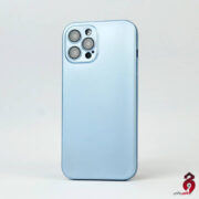 قاب براق محافظ لنز شیشه ای اپل iPhone 12 Pro Max آبی