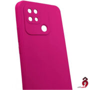 قاب سیلیکونی اصلی اورجینال شیائومی Redmi 10C صورتی فسفری