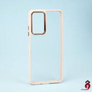 قاب شفاف متال آیرون New Skin شیائومی Redmi Note 11 Pro صورتی