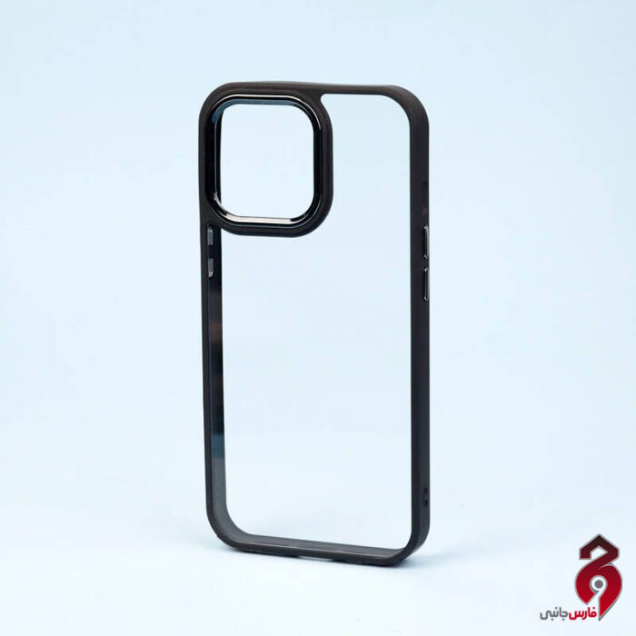 قاب شفاف متال آیرون New Skin اپل iPhone 13 Pro مشکی