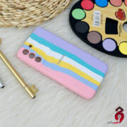 قاب محافظ لنزدار سیلیکونی اورجینال رنگین کمانی سامسونگ S21 FE 5G کد 2قاب محافظ لنزدار سیلیکونی اورجینال رنگین کمانی سامسونگ S21 FE 5G کد 2