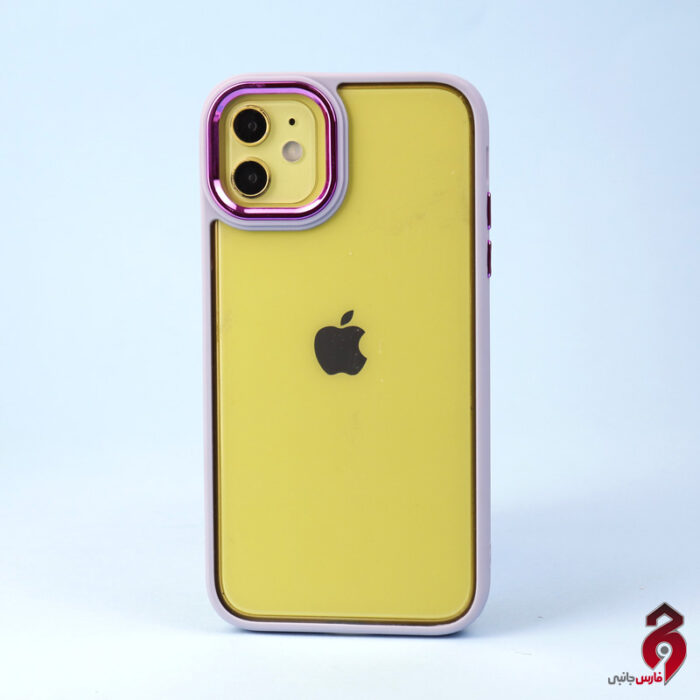 قاب PC شفاف متال ایرون اپل iPhone 11 یاسی