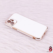 قاب براق My Case Original محافظ لنزدار اپل iPhone 12 سفید