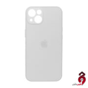 قاب Pc Slim محافظ لنز گلس دار آیفون iPhone 13/iPhone 14 سفید