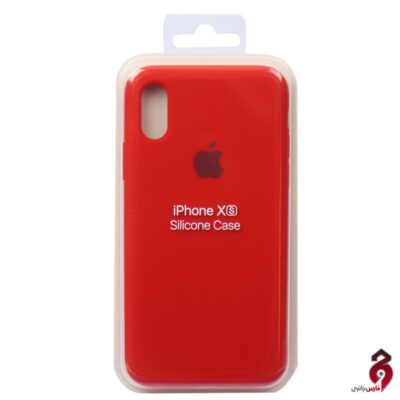 قاب سیلیکونی زیربسته آیفون iPhone X/Xs قرمز