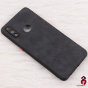 قاب چرمی طرحدار Smartphone محافظ لنزدار سامسونگ A10s مشکی