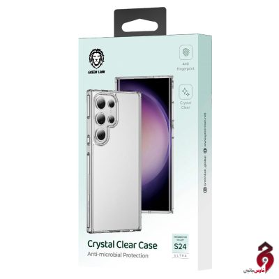 قاب Green Lion گرین لاین Crystal Clear سامسونگ S24 Ultra