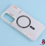 قاب PC So Cool طرح مگ سیف سامسونگ A55 نقره ای