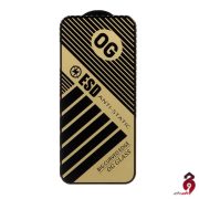 محافظ صفحه نمایش شیشه ای Full Cover OG Anti Static ESD آیفون iPhone