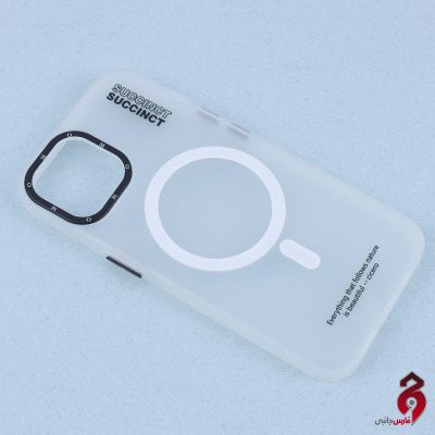 قاب اصلی مات Succinct M.O مگ سیف آیفون iPhone 13 بی رنگ