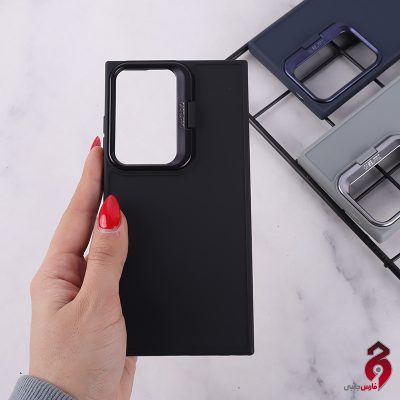 قاب ژله ای Case.Pro سامسونگ S24 Ultra استندشو مشکی