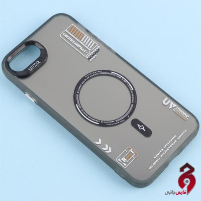قاب PC So Cool آیفون iPhone 7/8/ SE 2020 طرح مگ سیف مشکی