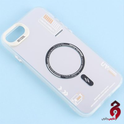 قاب PC So Cool آیفون iPhone 7/8/ SE 2020 طرح مگ سیف نقره ای