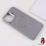 قاب مگ سیف Support آیفون iPhone 13 Pro Max استندشو خاکستری