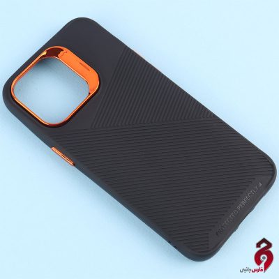 قاب هاشور دار Protected Perfectly آیفون iPhone 15 Pro Max مشکی