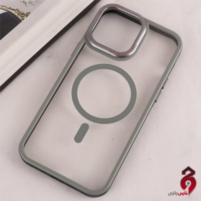 قاب مگ سیف Camera Protection آیفون iPhone 13 Pro Max طوسی